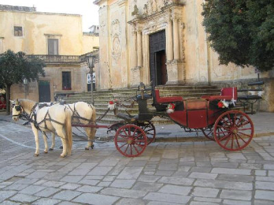 Tricase - Uno scorcio di piazza Giuseppe Pisanelli